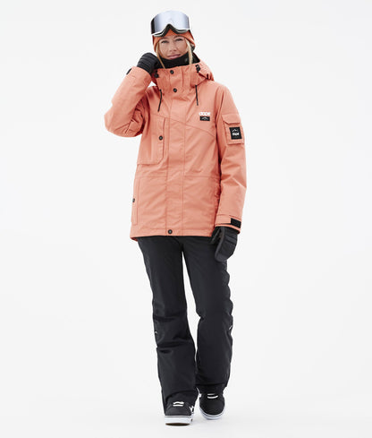 Snowboard Jacket Women Peach