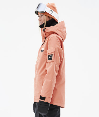 Snowboard Jacket Women Peach