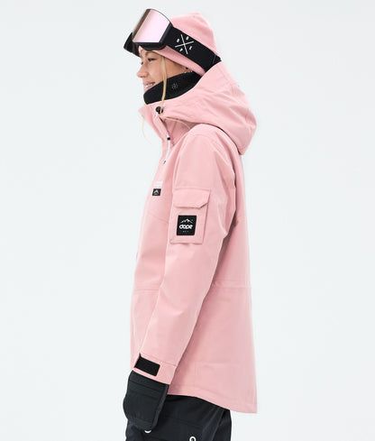 Snowboard Jacket Women Soft Pink