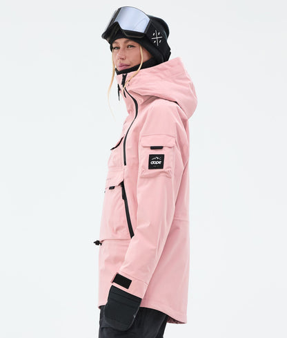 Snowboard Jacket Women Soft Pink