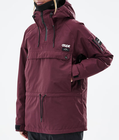 Snowboard Jacket Women Don Burgundy