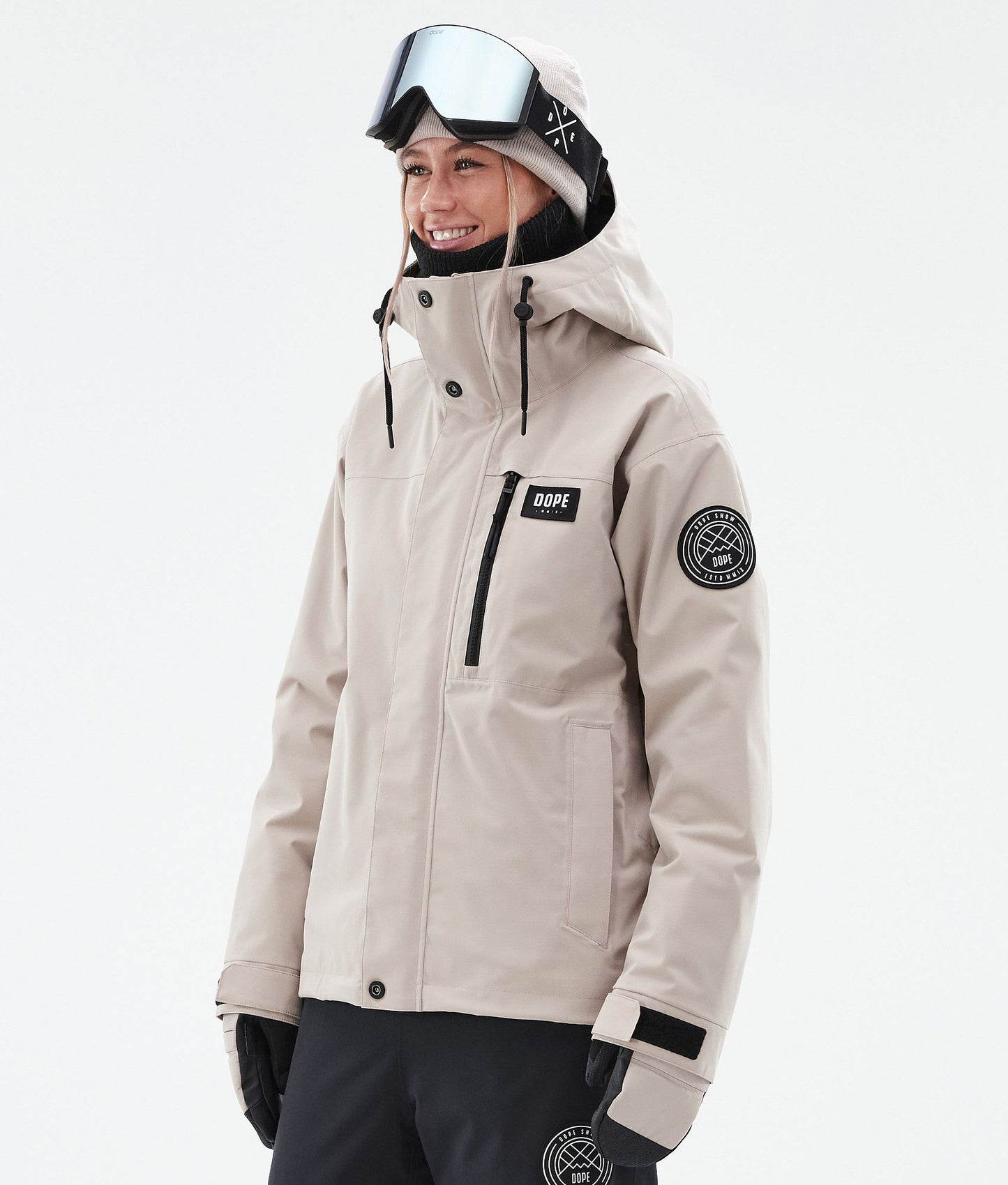 Snowboard Jacket Women Sand