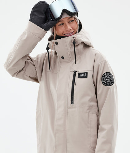 Snowboard Jacket Women Sand