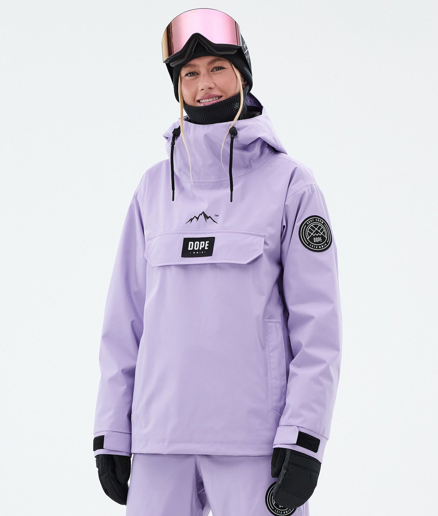 Snowboard Jacket Women Soft Pink