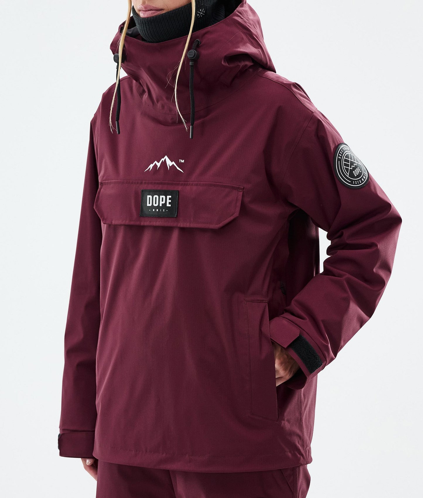 Snowboard Jacket Women Burgundy
