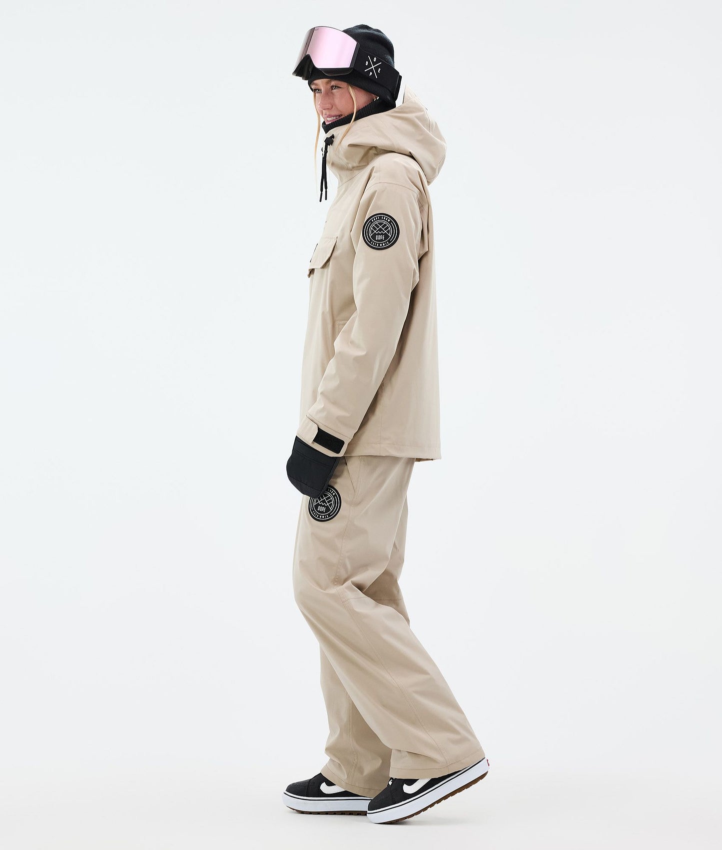 Snowboard Jacket Women Sand