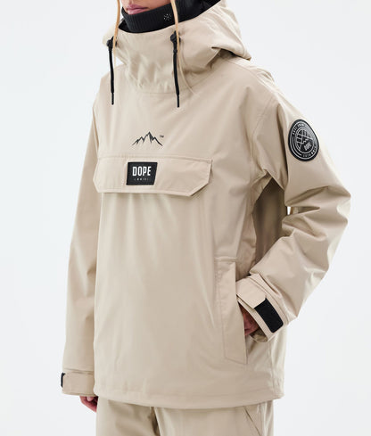 Snowboard Jacket Women Sand