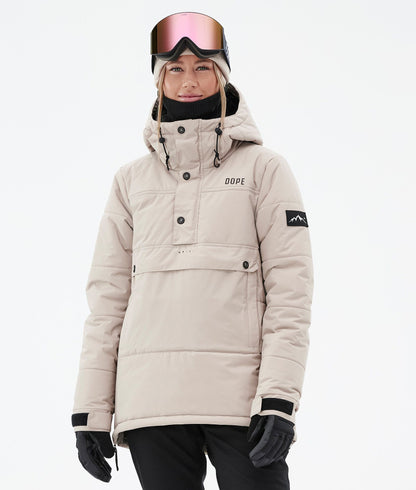 Snowboard Jacket Women Sand