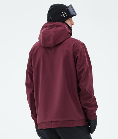 Snowboard Jacket Men 2X-Up Burgundy