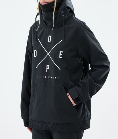 Snowboard Jacket Women 2X-Up Black