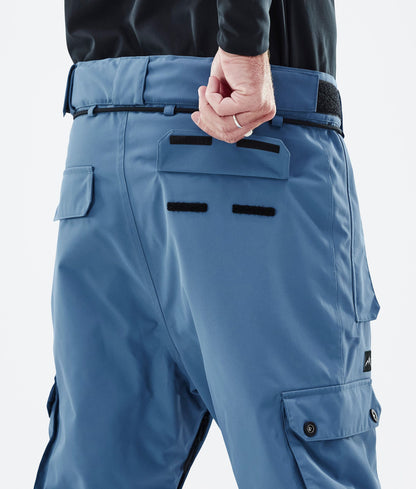 Snowboard Pants Men Blue Steel
