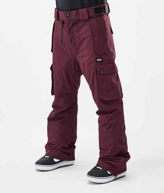 Snowboard Pants Men Don Burgundy