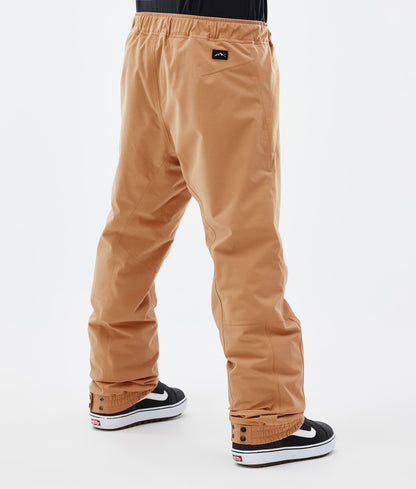 Snowboard Pants Men Khaki Yellow