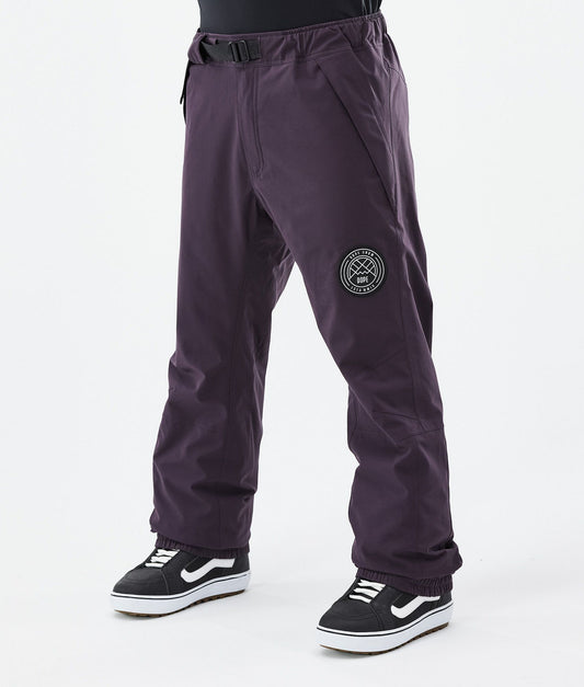 Snowboard Pants Men Dark Lilac