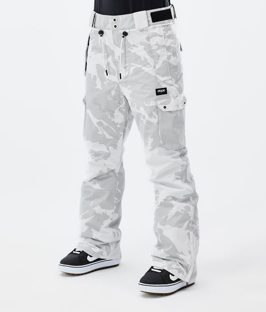 Snowboard Pants Women Grey Camo