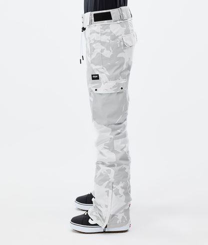 Snowboard Pants Women Grey Camo