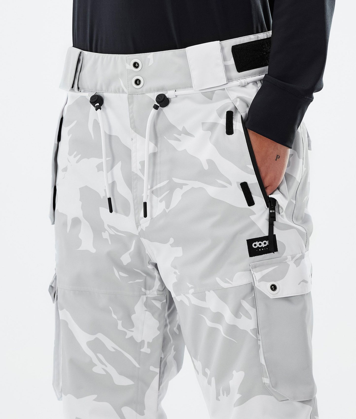 Snowboard Pants Women Grey Camo