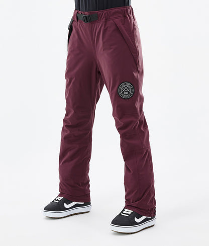 Snowboard Pants Women Blue Steel