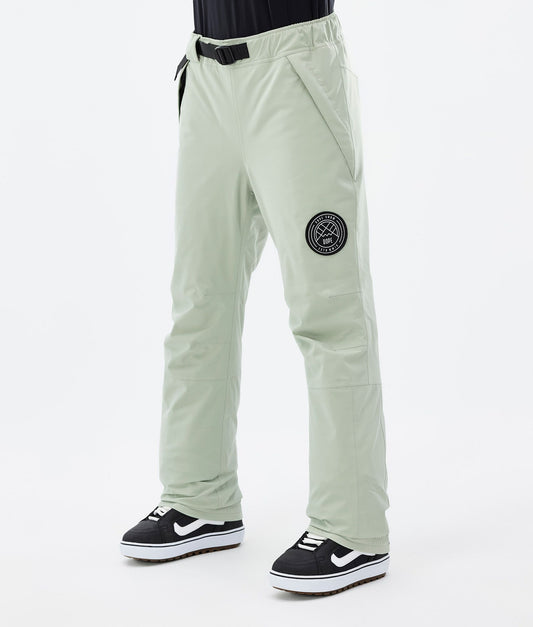Snowboard Pants Women Soft Green