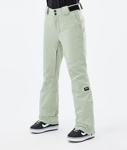 Snowboard Pants Women Faded Green