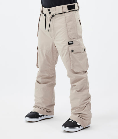 Snowboard Pants Men Old White