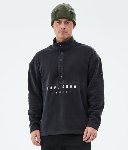 Fleece Sweater Men Faded Green