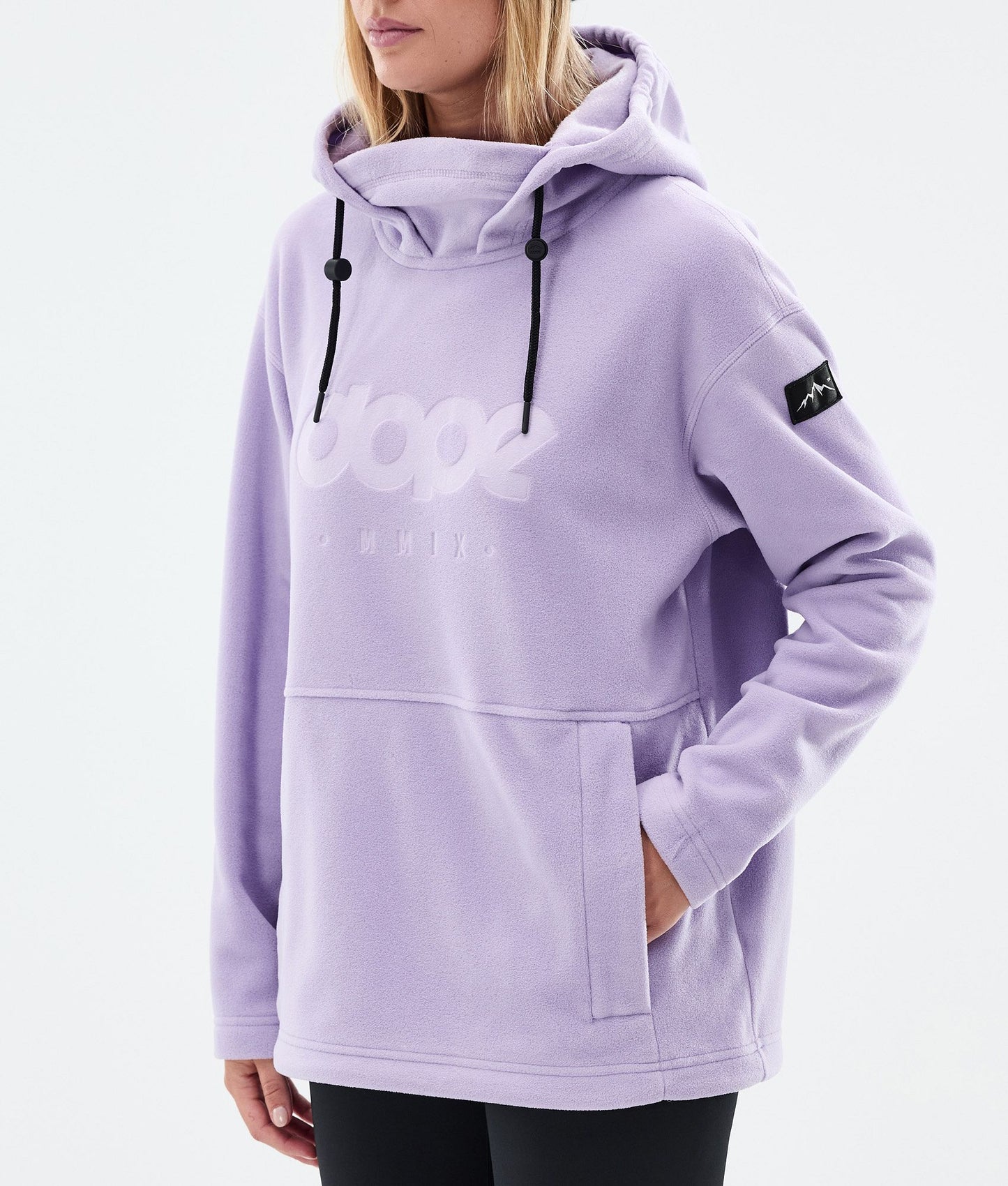 Fleece Hoodie Women Faded Violet