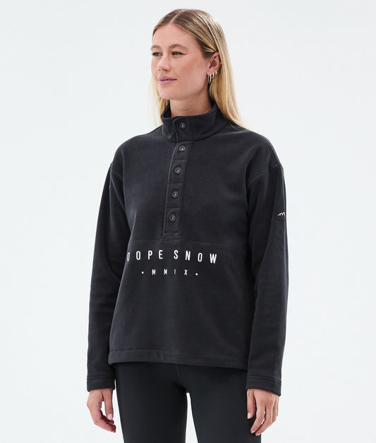 Fleece Sweater Women Black