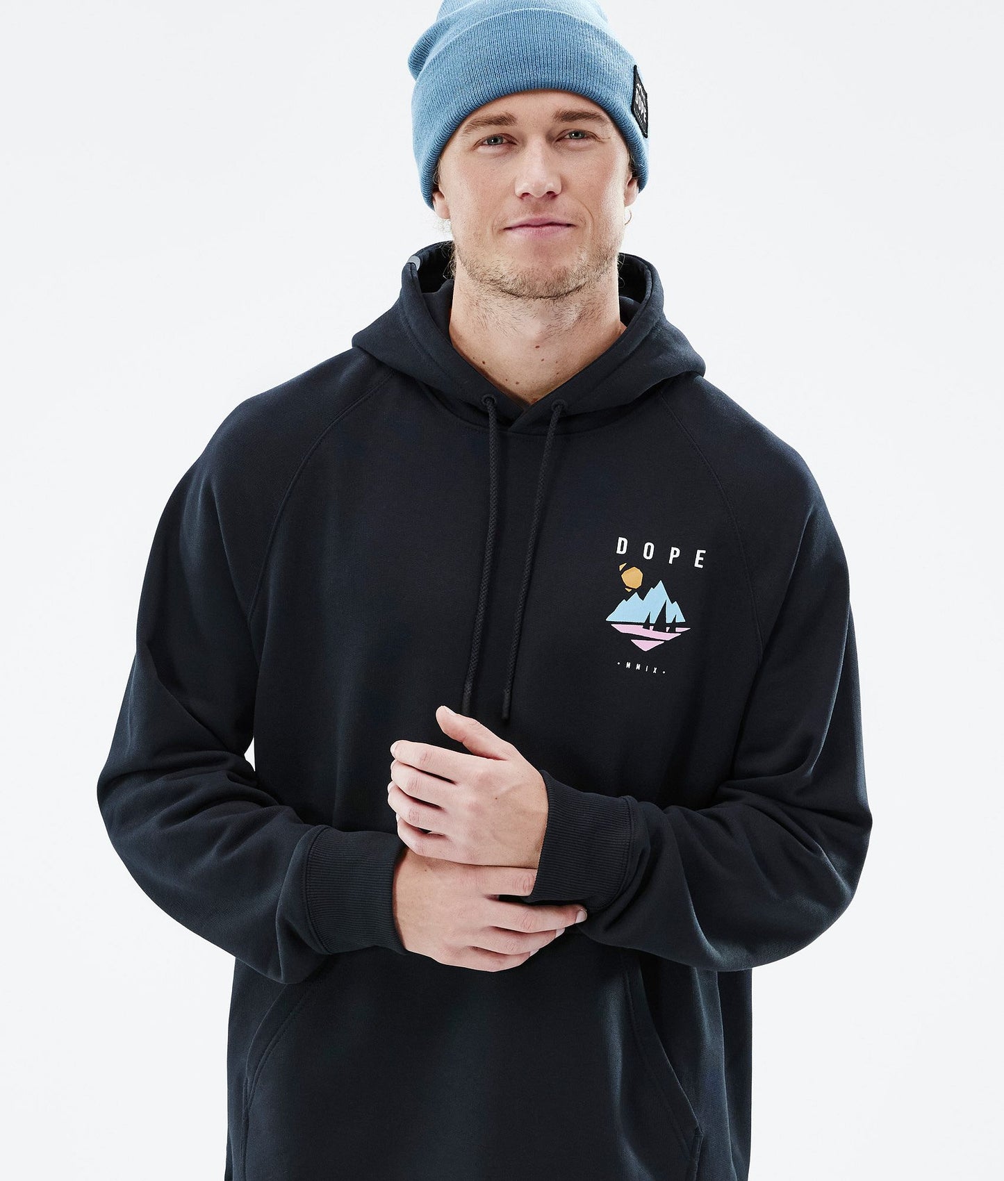 Hoodie Men Pine Black