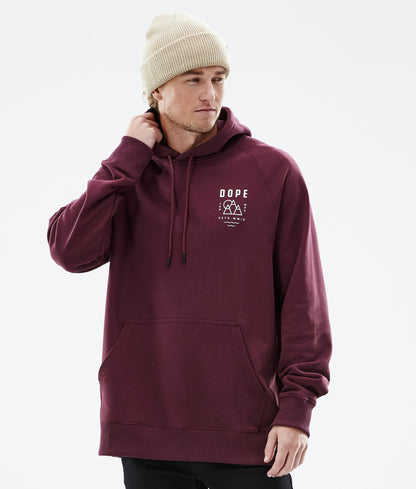 Hoodie Men Summit Burgundy