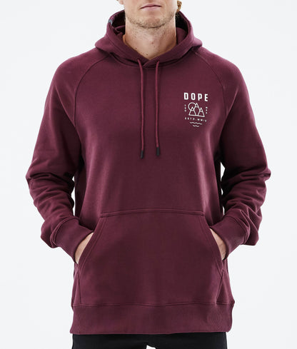 Hoodie Men Summit Burgundy