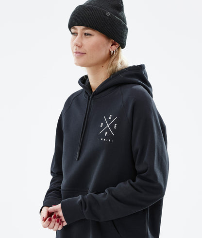 Hoodie Women 2X-Up Black