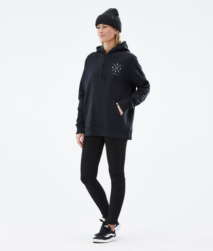 Hoodie Women 2X-Up Black