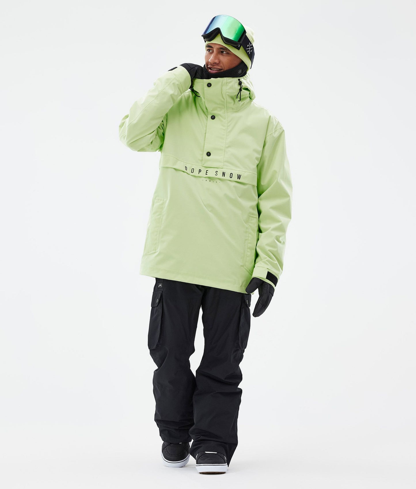 Snowboard Jacket Men Faded Neon