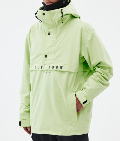 Snowboard Jacket Men Faded Neon