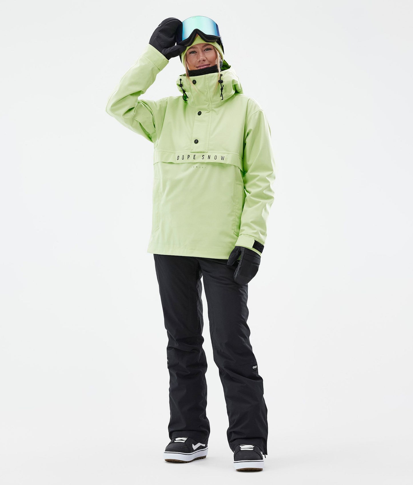 Snowboard Jacket Women Faded Neon