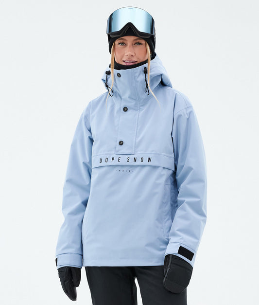 Snowboard Jacket Women Light Blue