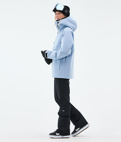 Snowboard Jacket Women Light Blue