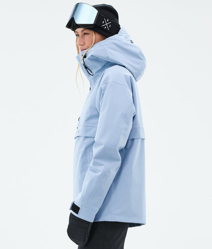 Snowboard Jacket Women Light Blue