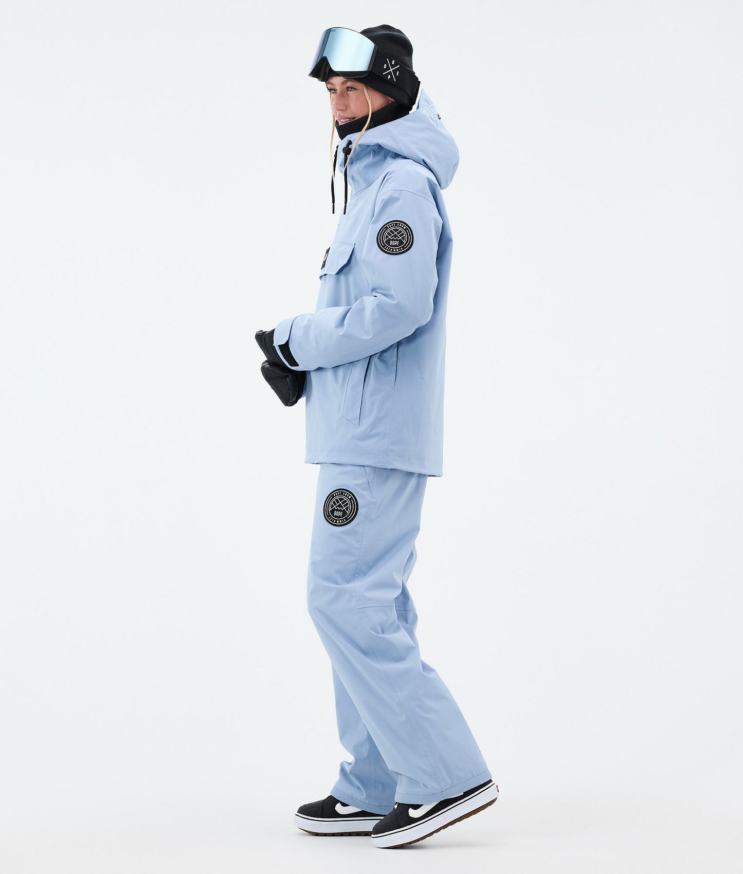 Snowboard Jacket Women Light Blue