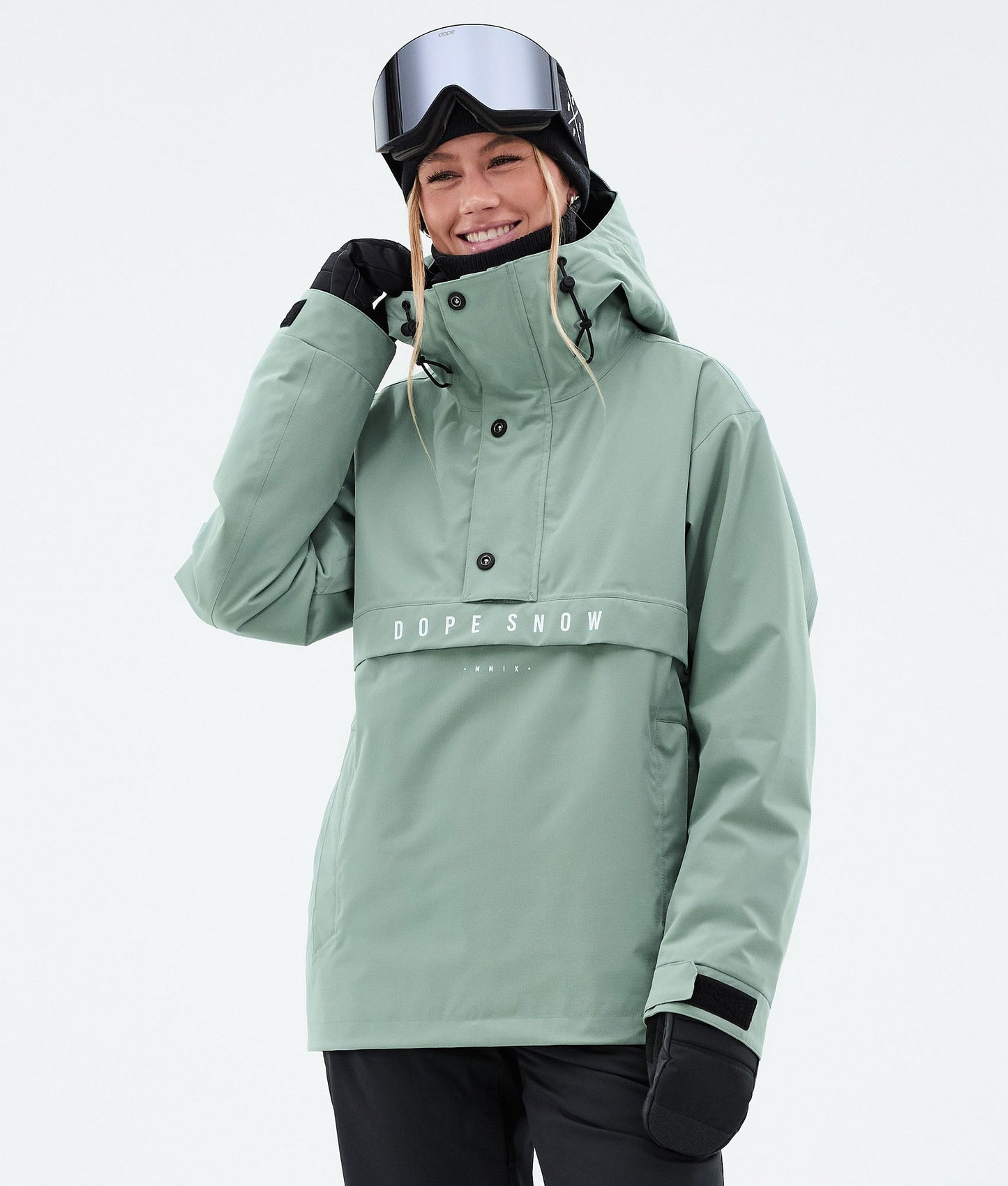 Snowboard Jacket Women Faded Green