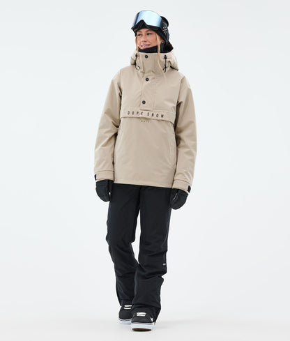 Snowboard Jacket Women Sand