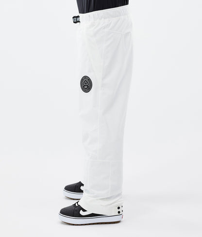 Snowboard Pants Men Old White