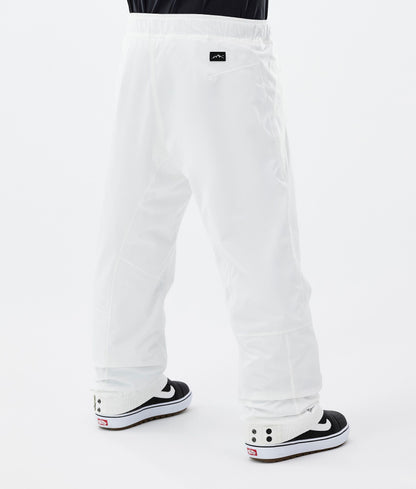Snowboard Pants Men Old White