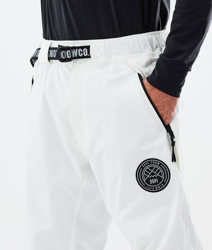 Snowboard Pants Men Old White