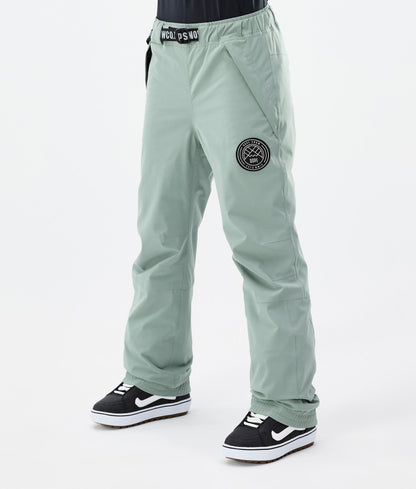 Snowboard Pants Women Olive Green