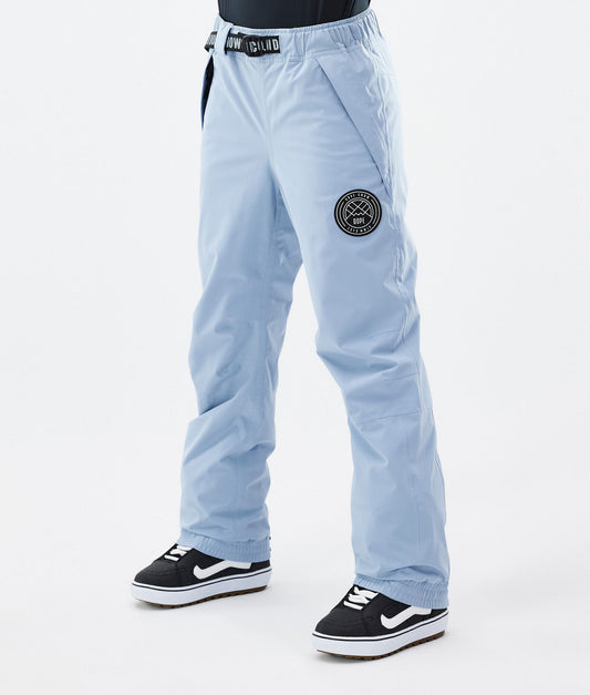 Snowboard Pants Women Light Blue