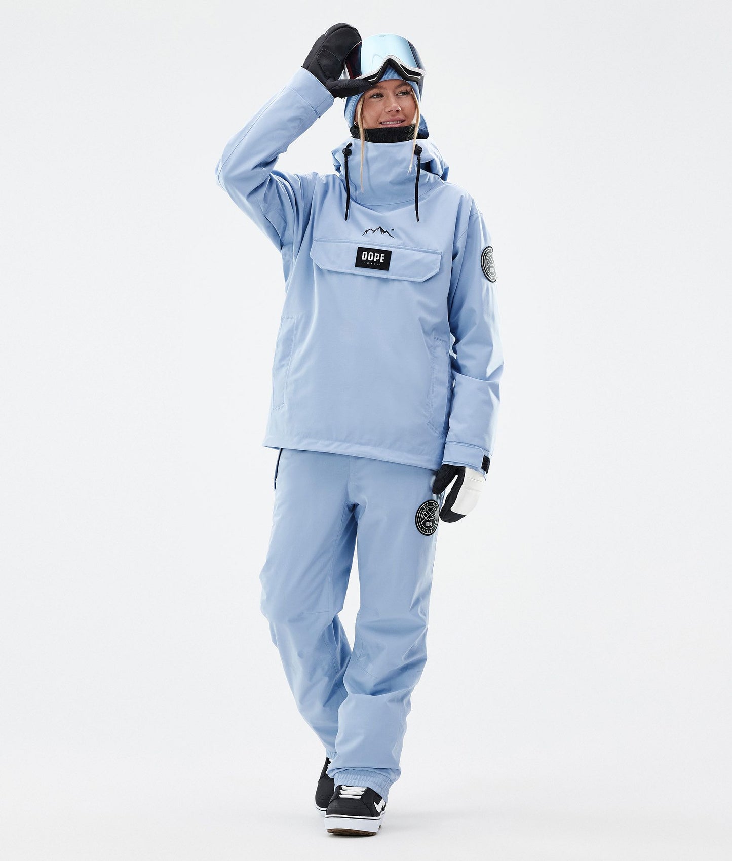 Snowboard Pants Women Light Blue