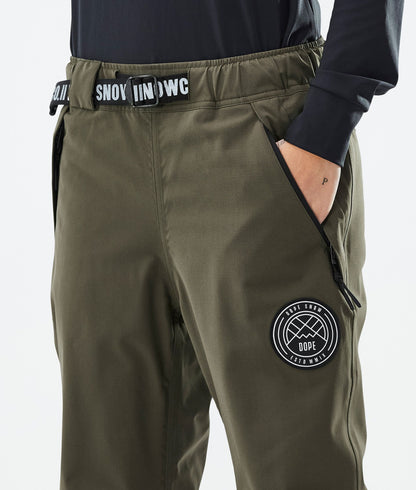 Snowboard Pants Women Olive Green