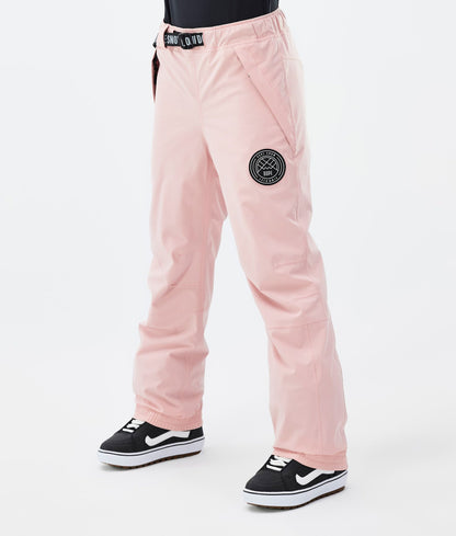 Snowboard Pants Women Soft Pink
